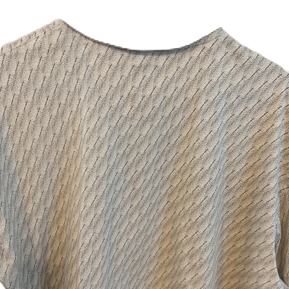 Axis LA Men Polo Golf Short Sleeve Shirt Tan Cream Kaui Lagoon Logo LARGE - Picture 8 of 8